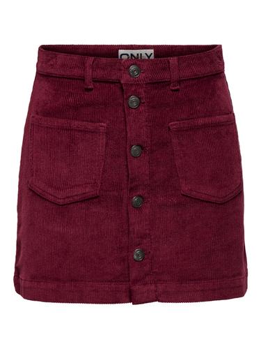 ONLAMAZING GLOBAL HW CORD SKIRT PNT NOOS L - Tawny Port