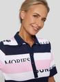 Polos Weiß, Rosa 48