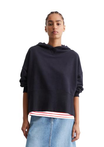 Hoodie relaxed XS Relaxed Fit - Blue Depths