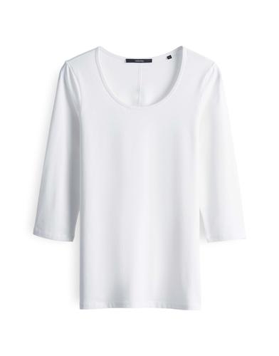 Basic-Shirt "Kain" - Weiß / 42