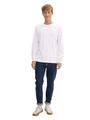 Langarmshirt aus Baumwolle XL Regular Fit - White