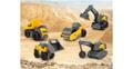 Dickie Toys Volvo Construction 5 Pack