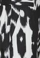 Leinenhose mit Print 34/30 - Black