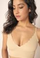 Skiny Damen Bustier herausnehmbare Pads Micro Essentials Beige 44