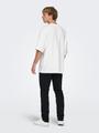 ONSMILLENIUM OVZ SS TEE NOOS L Locker geschnitten - Bright White