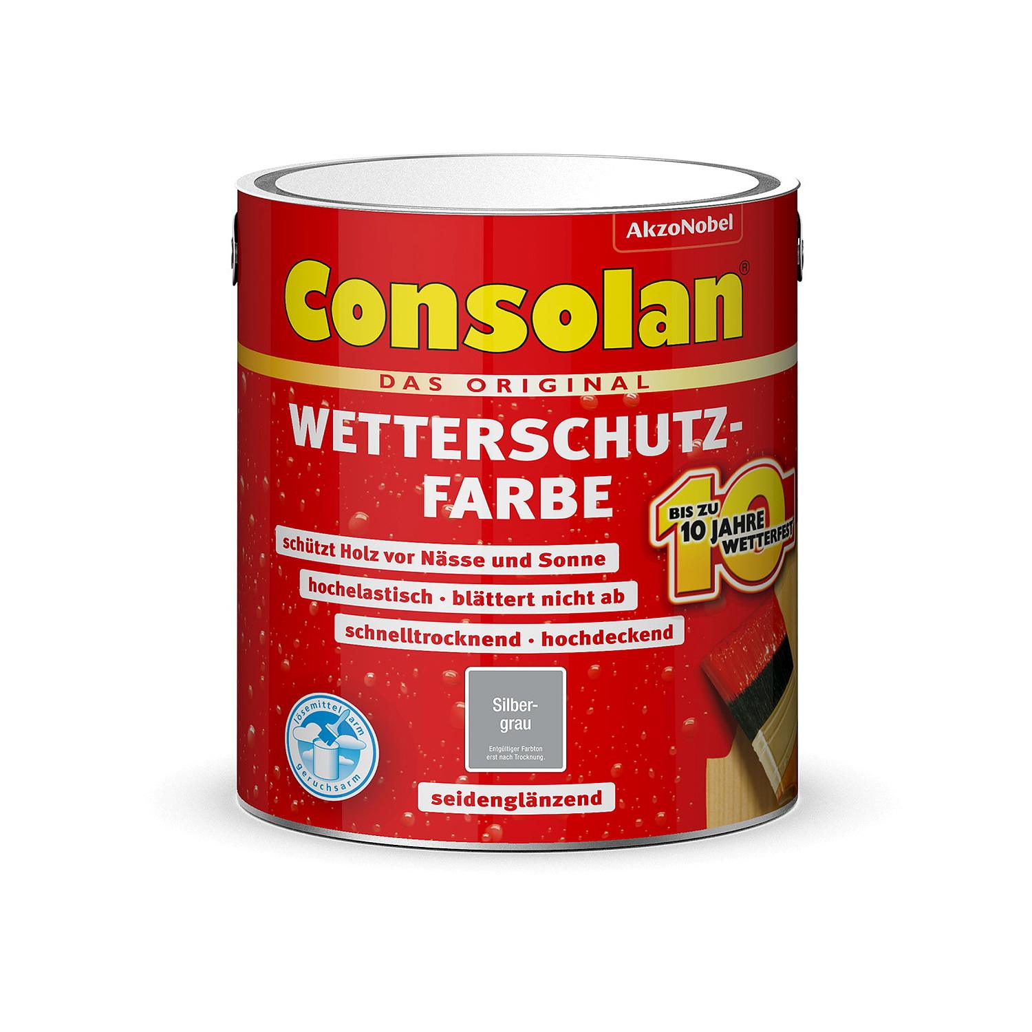 Consolan Wetterschutzfarbe, 2,5 L