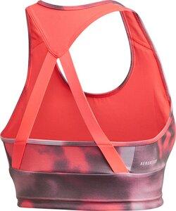 adidas Damen Designed to Move Allover Print Bustier S in Pink