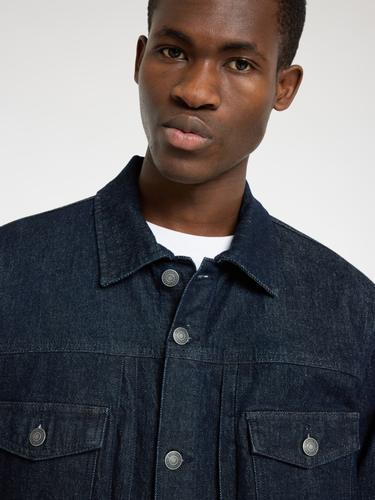 SLHKIM 5442 OVERSIZED D.B DNM JACKET S - Dark Blue Denim