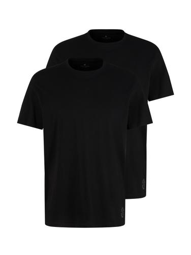 Doppelpack T-Shirt M Regular Fit - Black