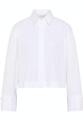 Signature Shirt Bluse Popeline Langarm Weiß 36/Langarm