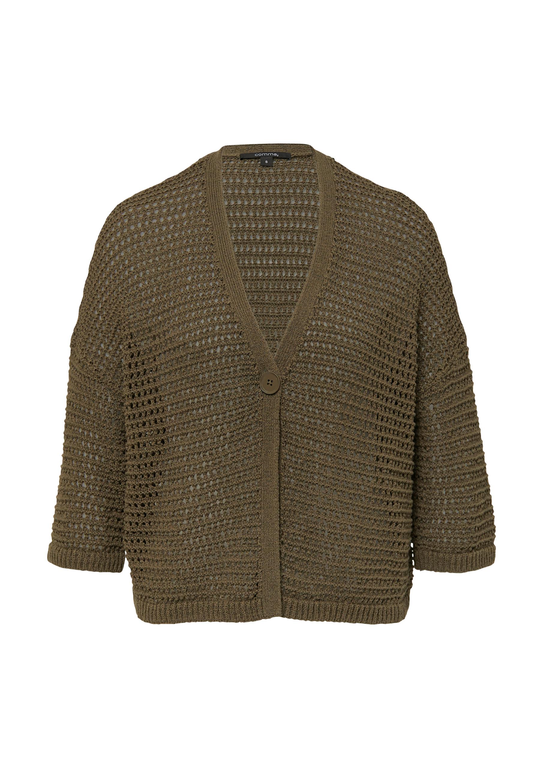Strickjacke XS - Braun