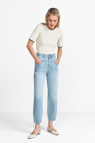 Slouchy blue denim organic Blau 29/32