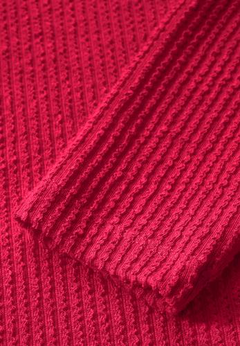 Strukturshirt L - Granita Red