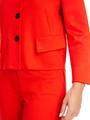 Kurze Jacke mit Kentkragen 44 - Flame Red