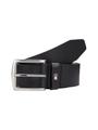TOMMY HILFIGER Ledergürtel NEW DENTON BELT - Schwarz / 105