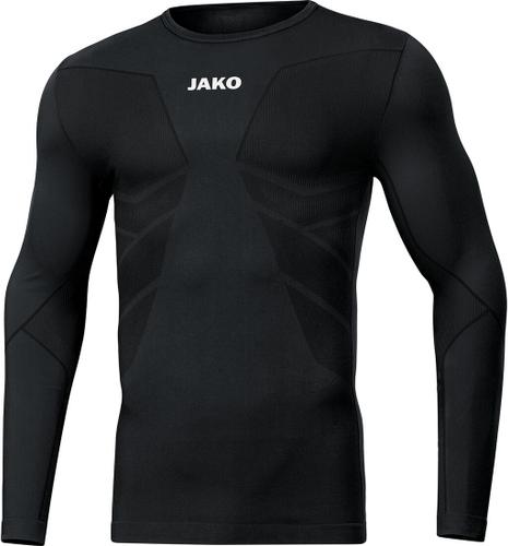 JAKO Kinder Longsleeve Comfort 2.0 XS in Schwarz