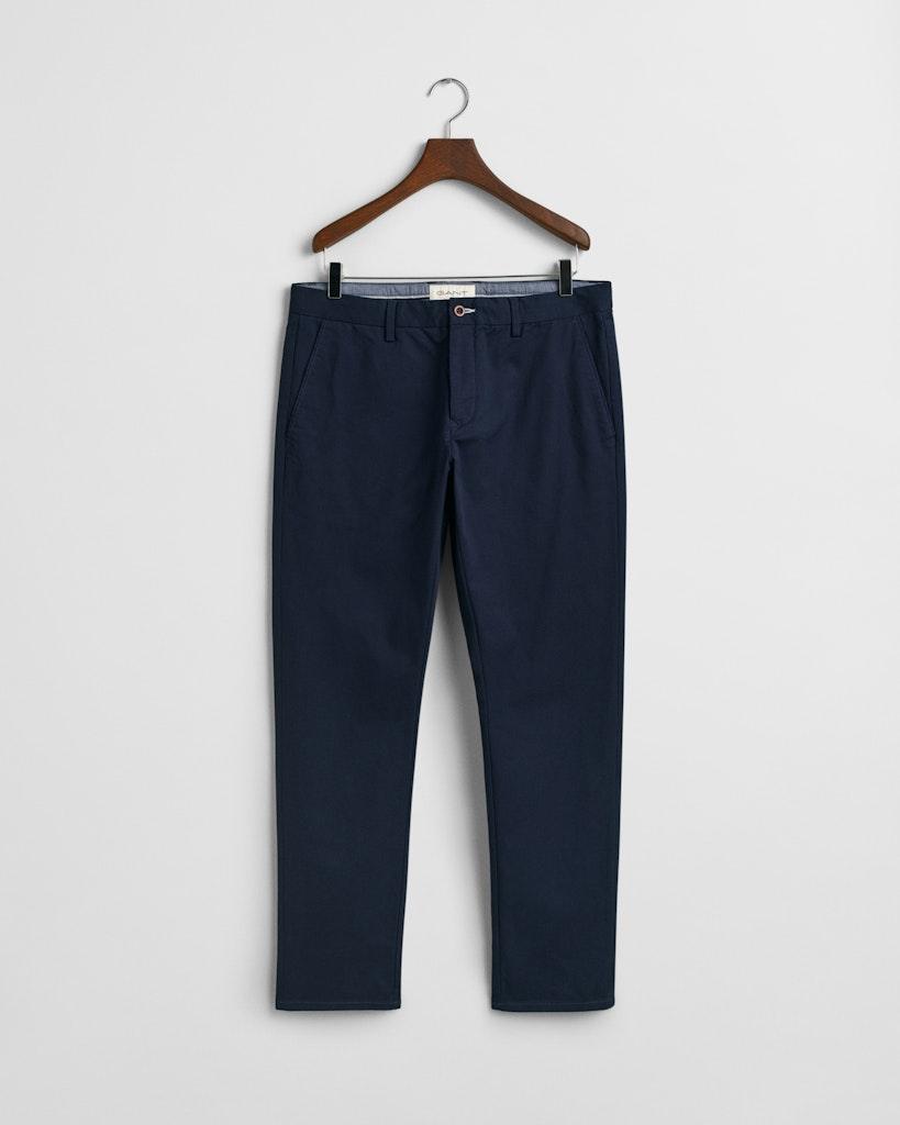 Slim Fit Chinohose Blau 30/30