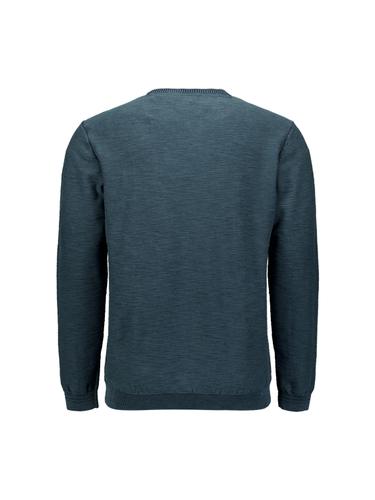 Pullover Crewneck Garment Dyed + Stone Washed XXL Regular Fit - Night