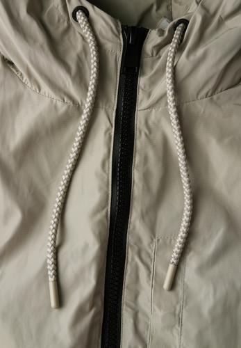 3-in-1 Jacke mit Kapuze XXL - Smooth Khaki