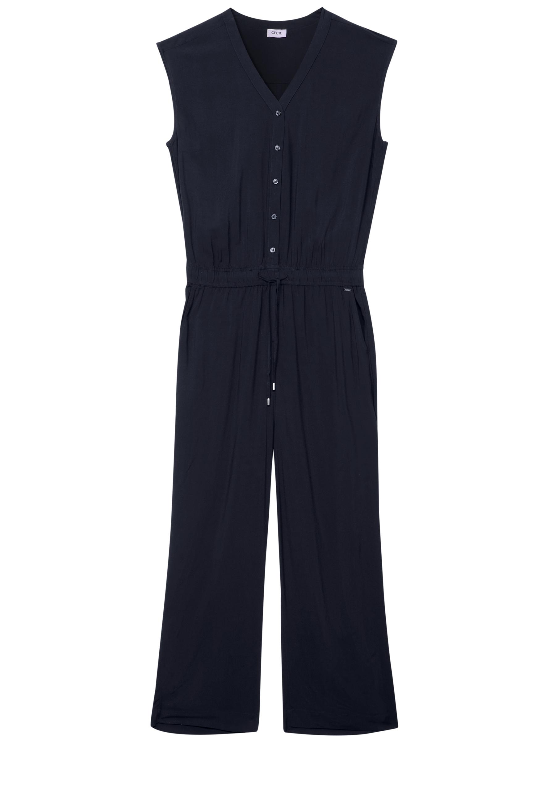 Jumpsuit in Unifarbe M/28 - Urban Dark Blue