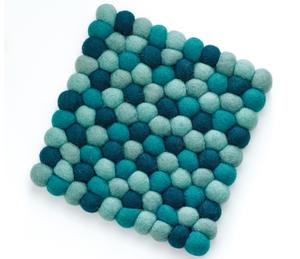 Untersetzer LANA AZZURRO quadratisch