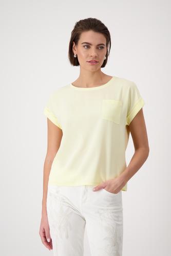 Basic-Blusenshirt 36 - Mango Sorbet
