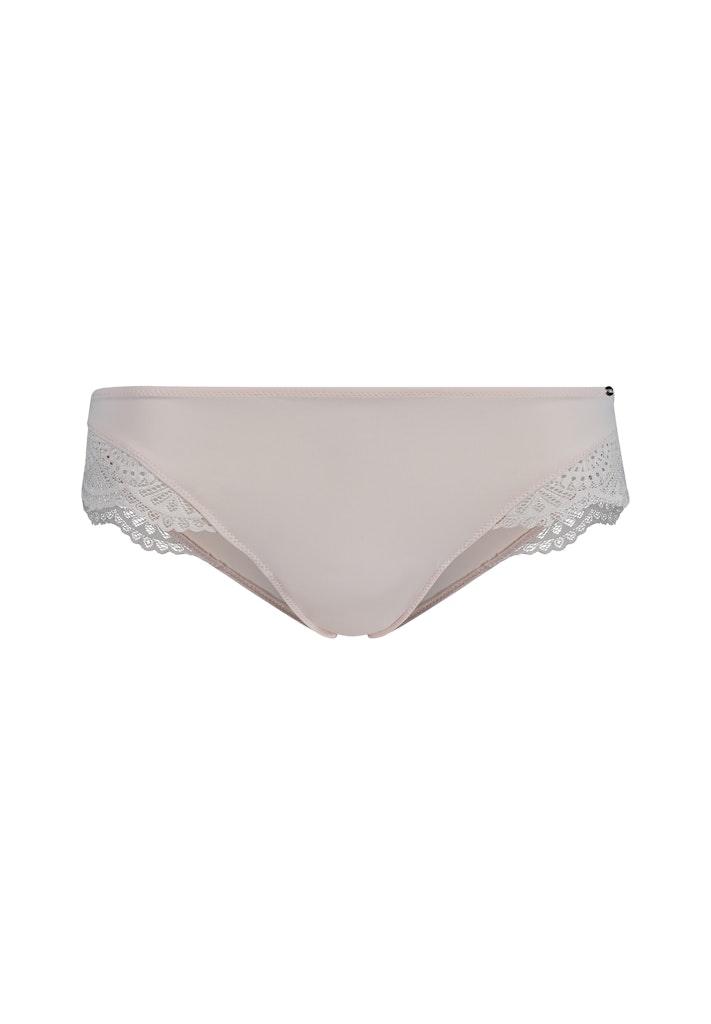 Skiny Damen Cheeky Panty Micrornaments Weiß 38