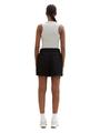 Paperbag-Shorts mit TENCEL™ Lyocell XS Relaxed Fit - Deep Black