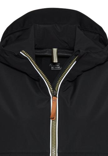 Windbreaker aus recyceltem Polyester 36 Regular Fit - Black