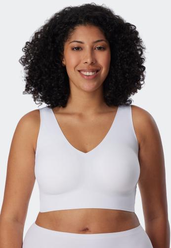 Bustier mit Pads Weiß 36