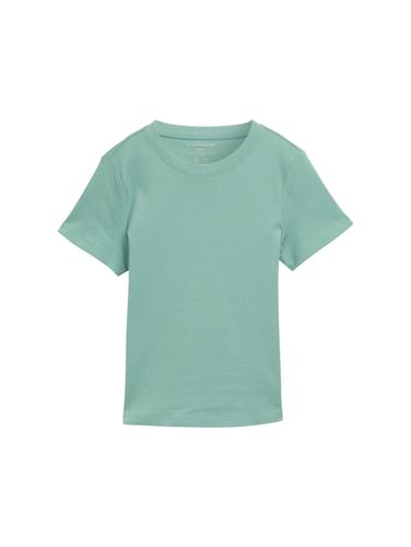 T-Shirt mit Rundhalsausschnitt XXXL Regular Fit - Faded Green