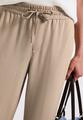 Wide Leg Hose Beige 40/7/8 Hosen