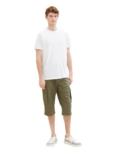 Bermudashorts mit Print 30 Regular Fit - Olive Geometric Structure