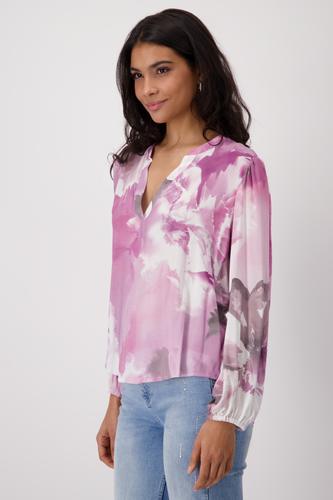 Bluse mit Blumenmuster 36 - Blossom Gemustert