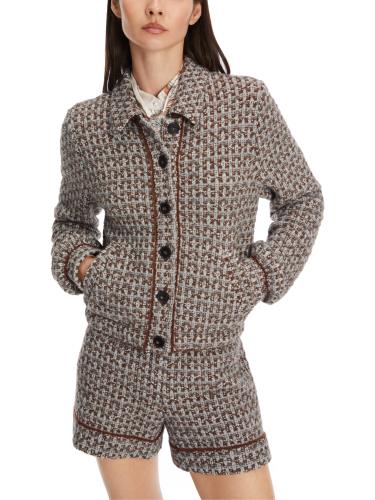 Cardigan Knitted in Germany 38 - Raffia Melange