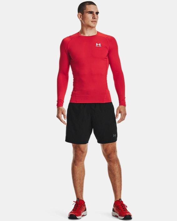 UNDER ARMOUR Herren Langarm HG Armour Comp LS M in Rot