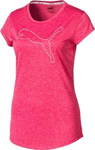 PUMA Damen Trainingsshirt "Active Logo Heather Tee" XS in Pink
