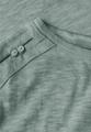 T-Shirt mit Knopfdetail L - Dark Balmy Khaki