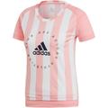 adidas Damen Slim Graphic T-Shirt XS in Rot