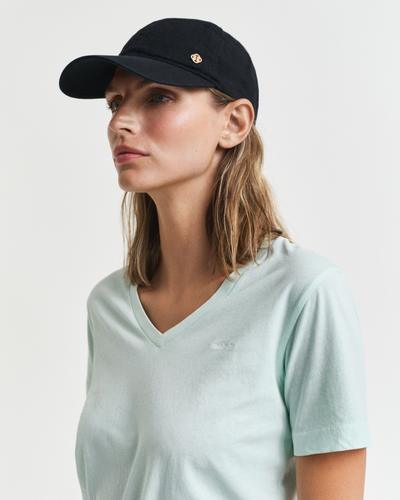 Sunfaded V-Neck T-Shirt S - Faded Mint