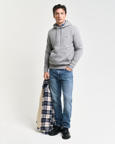 Shield Hoodie Schwarz, Grau XL