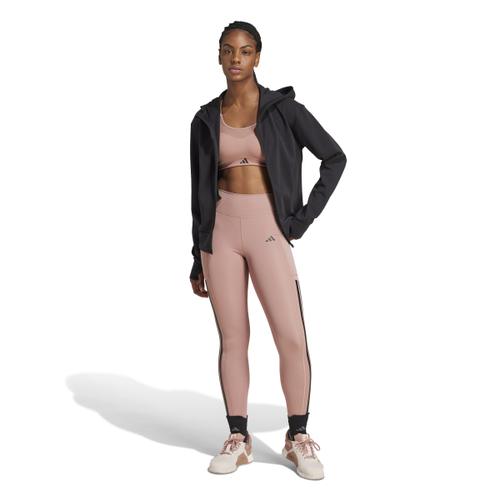 ADIDAS Damen Tight Optime 3-Streifen Full-Length S in Blau