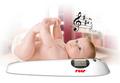 Babywaage mit Musik weiß