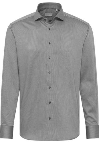 Hemd Langarm Grau 43/Langarm - 65cm