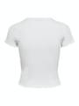 ONLY ONLEMMA S/S TOP NOOS JRS white
