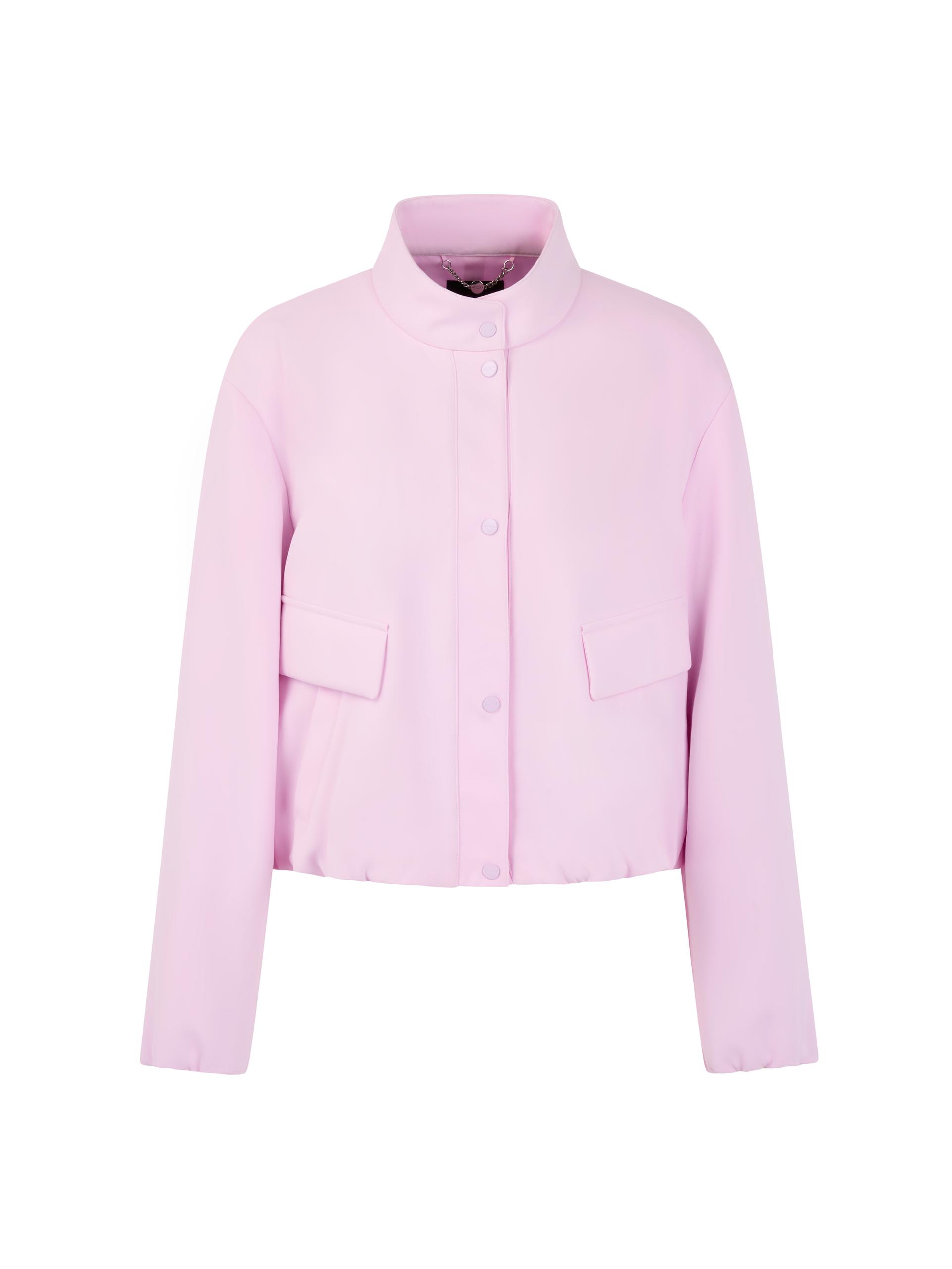 Jacke mit kleinem Stehkragen 40 - Pink Tulle