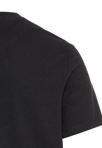 T-Shirt mit Print aus Organic Cotton Blau XL