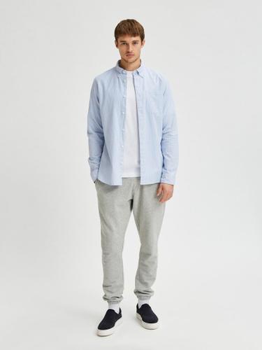 SLHREGRICK-OX SHIRT LS NOOS Blau S