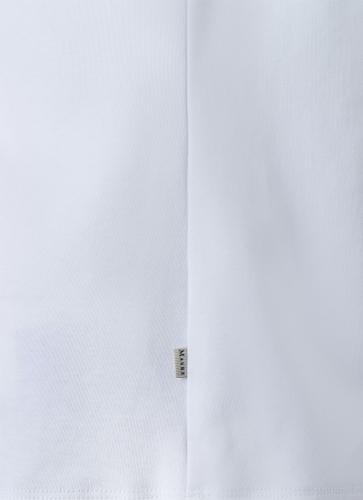 Longsleeve Rundhals 3/4 Arm Weiß
