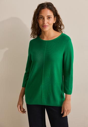 Strukturpullover L - Garden Green
